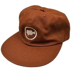 Hat Weld Mfg Brand “Filming” Baseball Cap Rust Colored Adjustable Sz Filmmakers